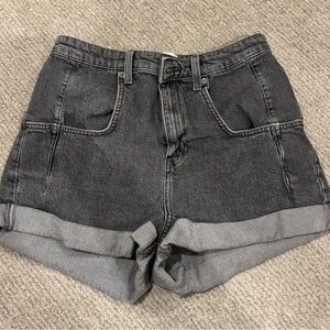 BDG Dark Gray Jean Shorts